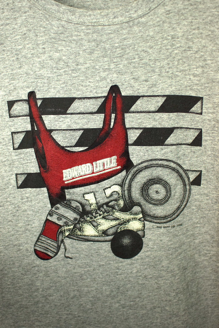1988 Edward Little Sports T-shirt - Image 2