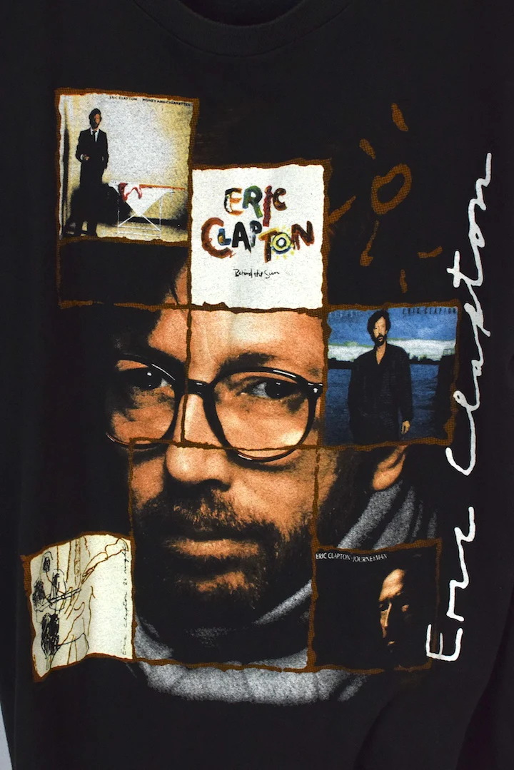 1992 Eric Clapton World Tour T-shirt - Image 3