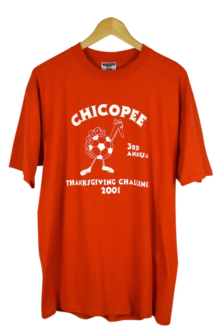 2001 Chicopee Thanksgiving Challenge T-Shirt