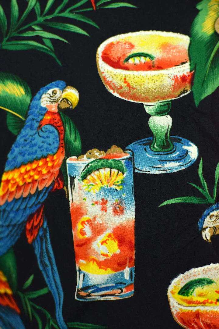 90s Birds & Cocktails Shirt - Image 2
