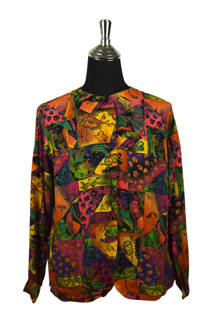 Abstract Print Shirt