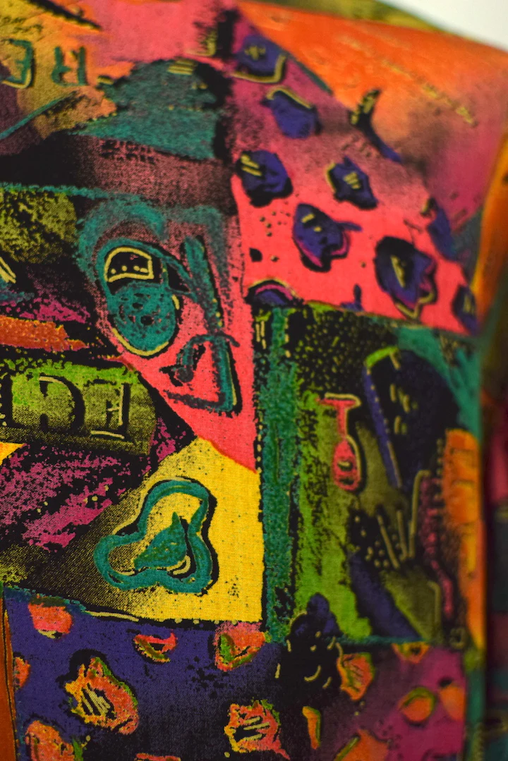 Abstract Print Shirt - Image 2