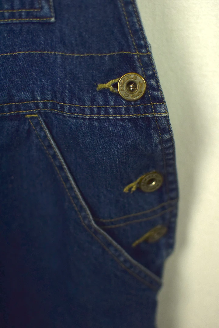 Angels Brand Short Denim Overalls - Image 4