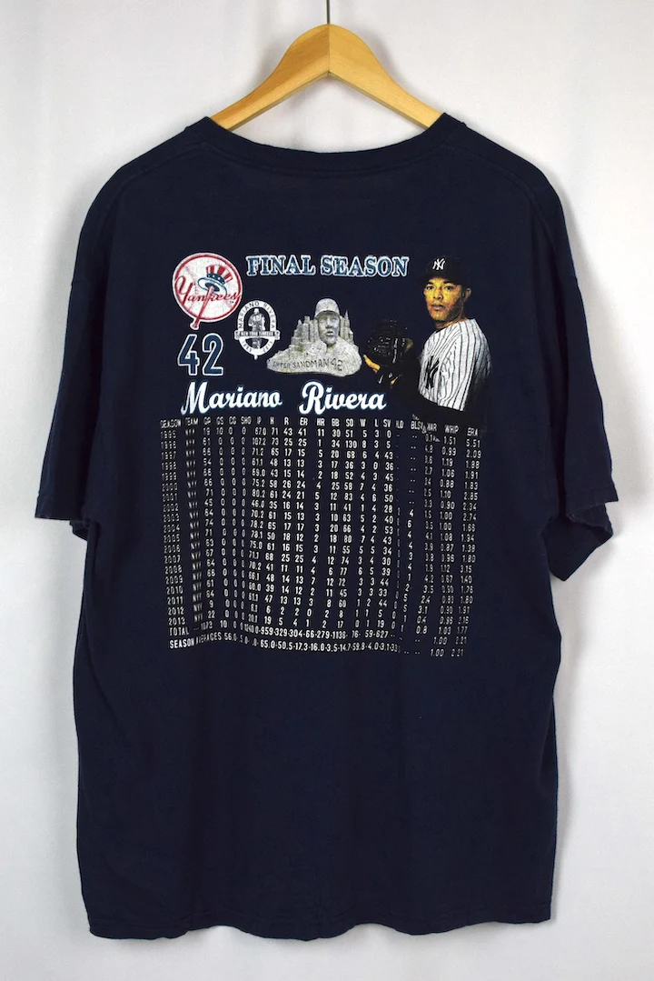 Mariano Rivera New York Yankees MLB T-shirt - Image 3