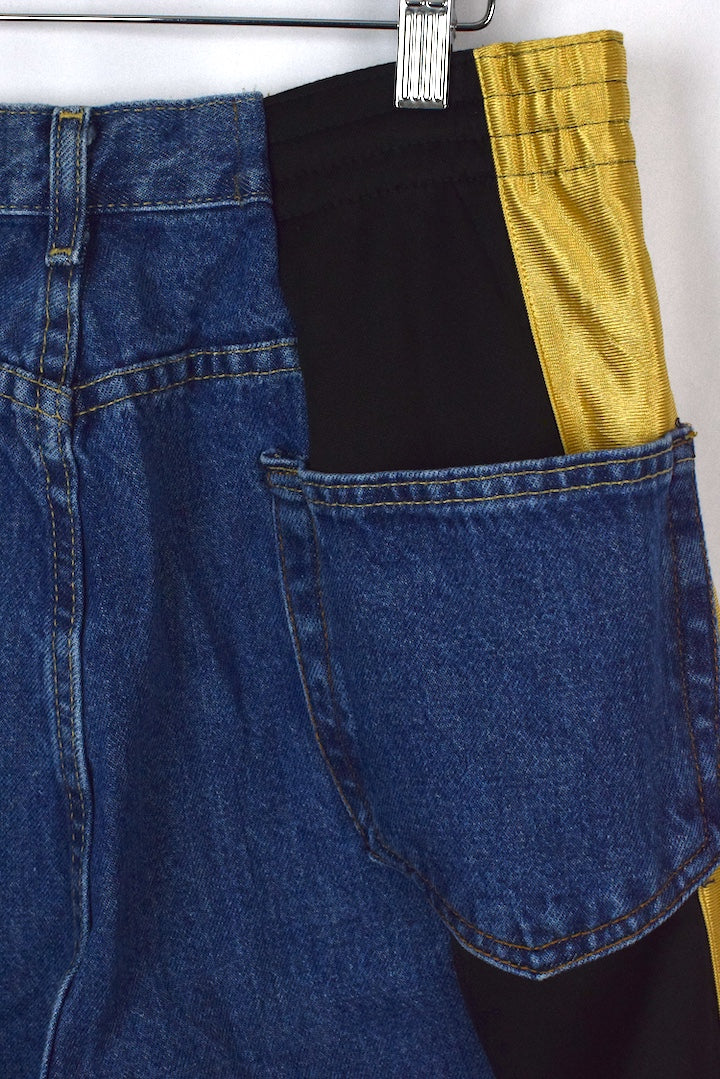 Reworked Puma Brand Track-Jeans - Image 5