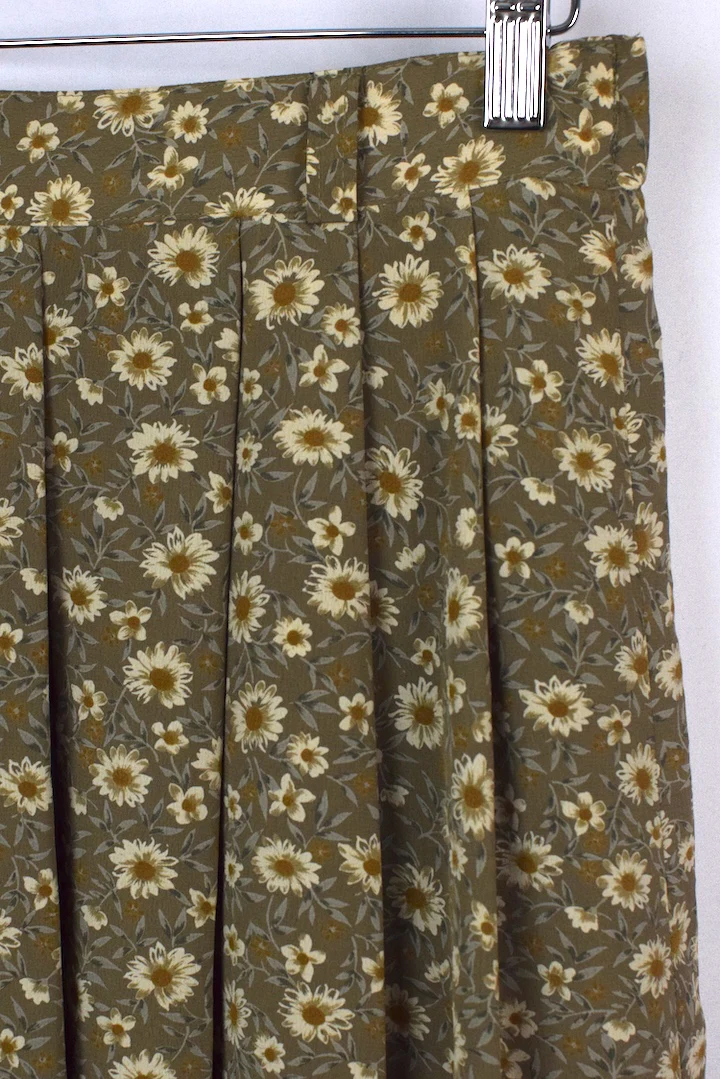 Reworked Floral Print Skirt - Image 2