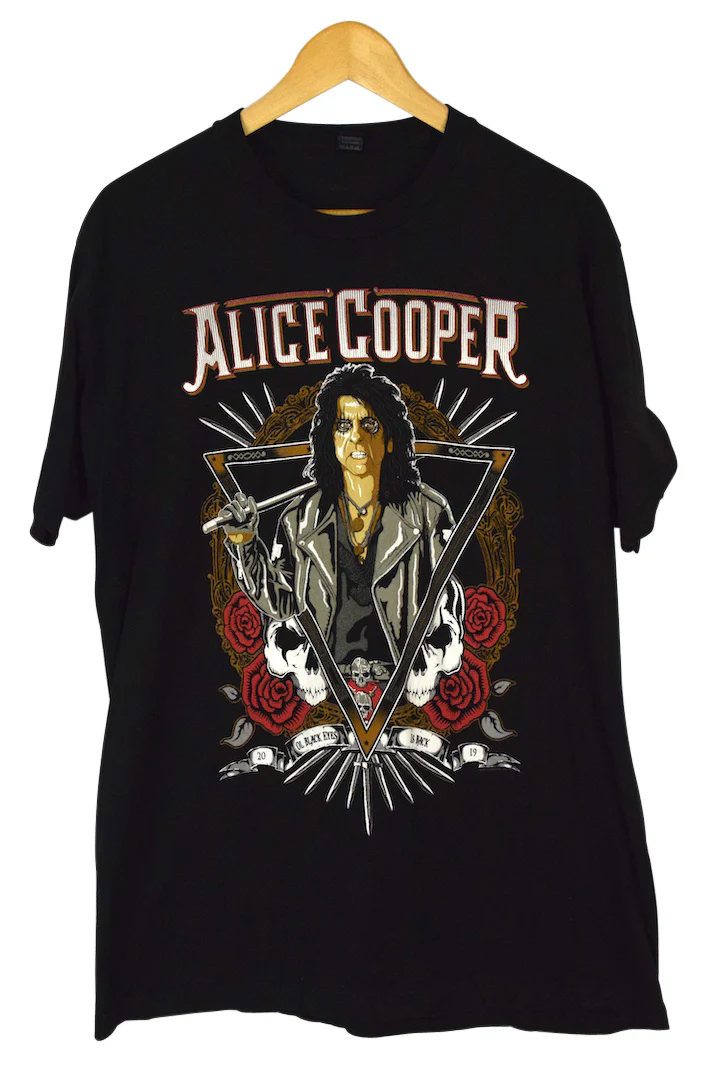 2019 Alice Cooper Ol Black Eyes Tour T-shirt