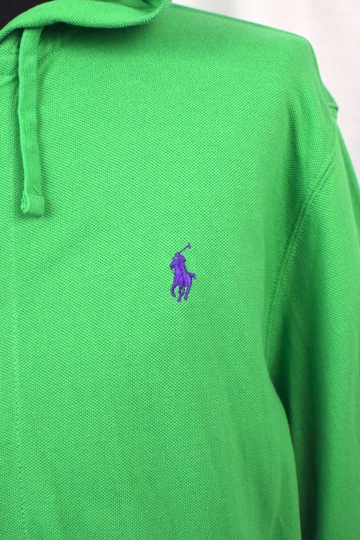 Green Ralph Lauren Brand Hoodie - Image 2