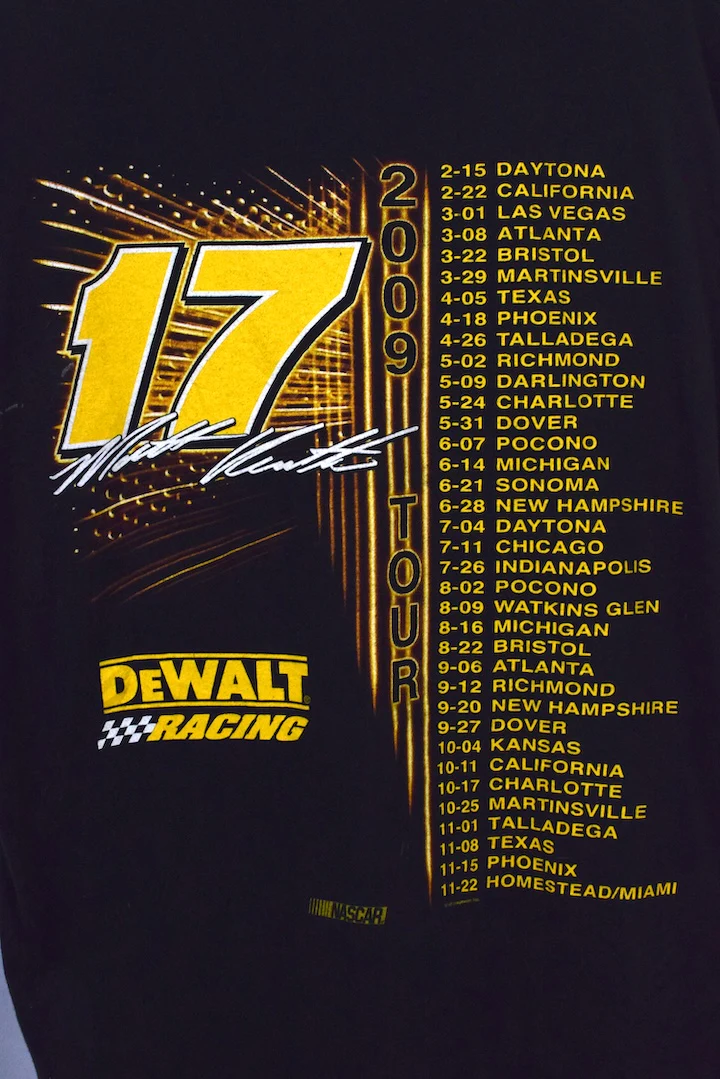 2009 Matt Kenseth NASCAR T-shirt - Image 4