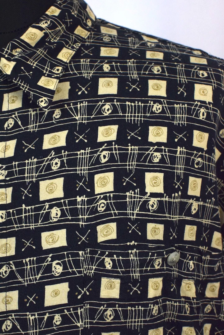 Abstract Print Shirt - Image 2