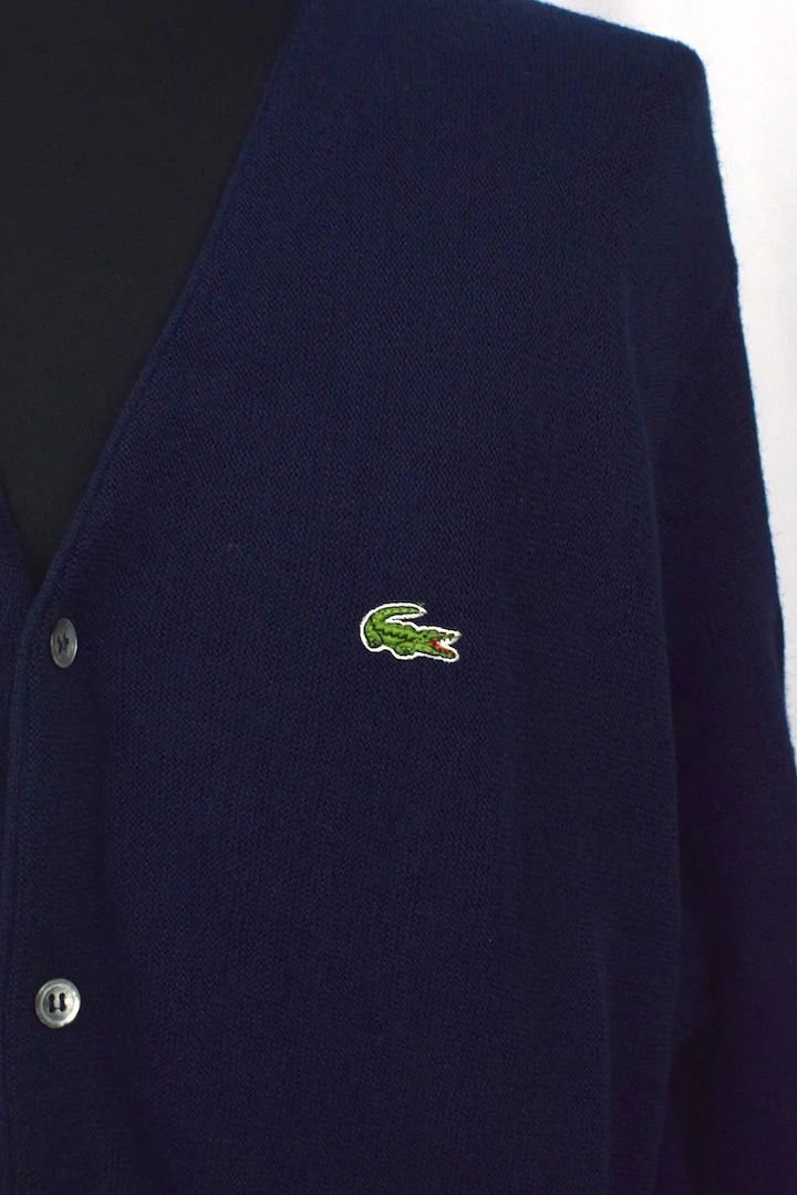 Lacoste Brand Knitted Cardigan - Image 2