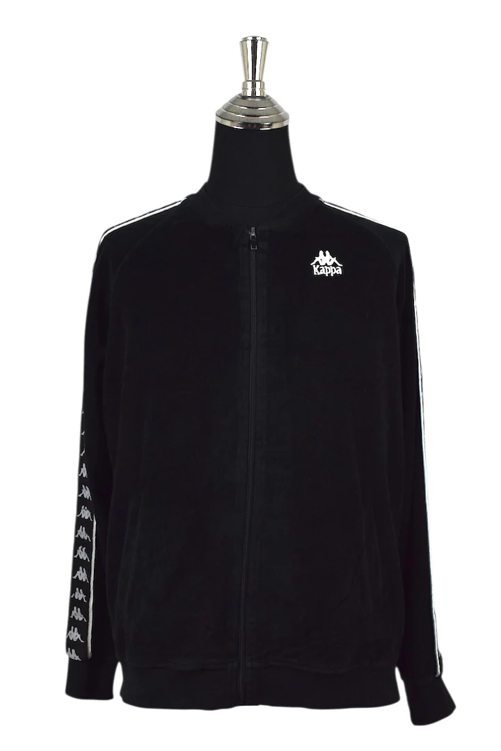 Kappa Brand Velvet Track Jacket