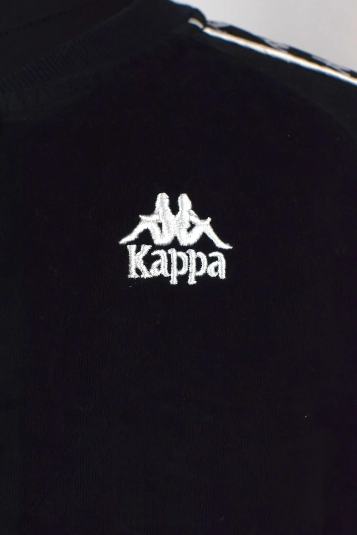 Kappa Brand Velvet Track Jacket - Image 2