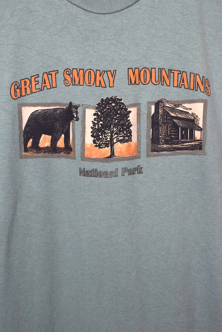 80s/90s Great Smoky Mountains T-shirt - Image 2