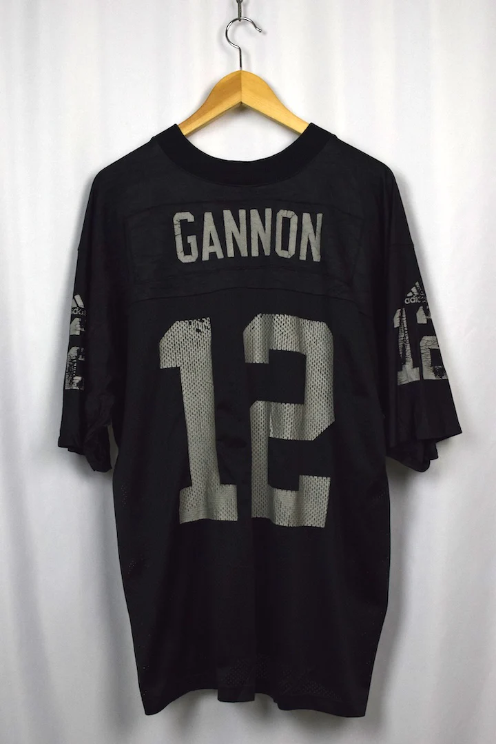90s/00s Rick Gannon Oakland Raiders NFL Jersey - Image 4