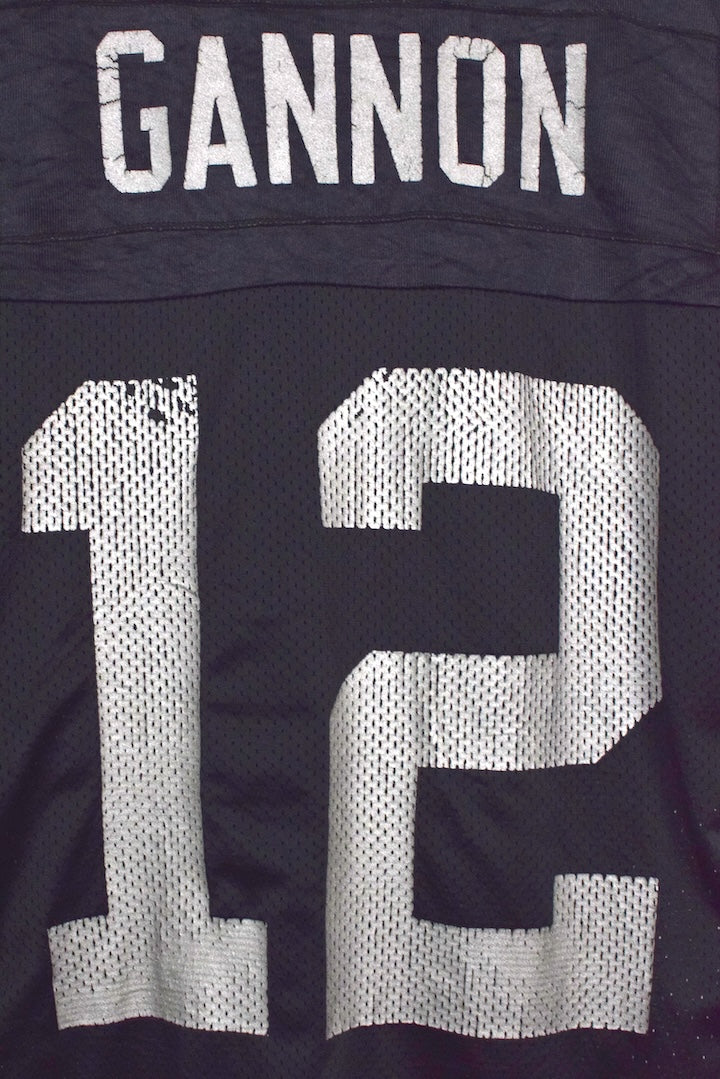 90s/00s Rick Gannon Oakland Raiders NFL Jersey - Image 5