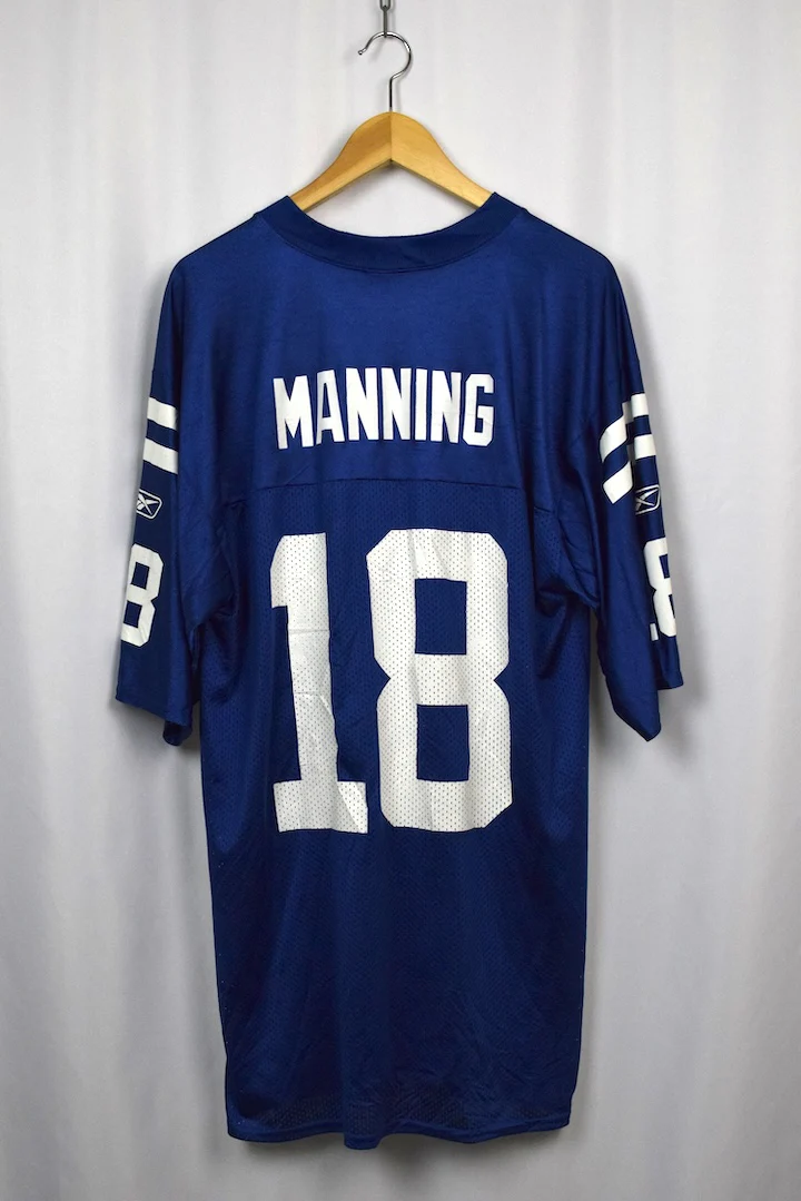 90s/10s Peyton Manning Indianapolis Colts NFL Jersey - Image 4