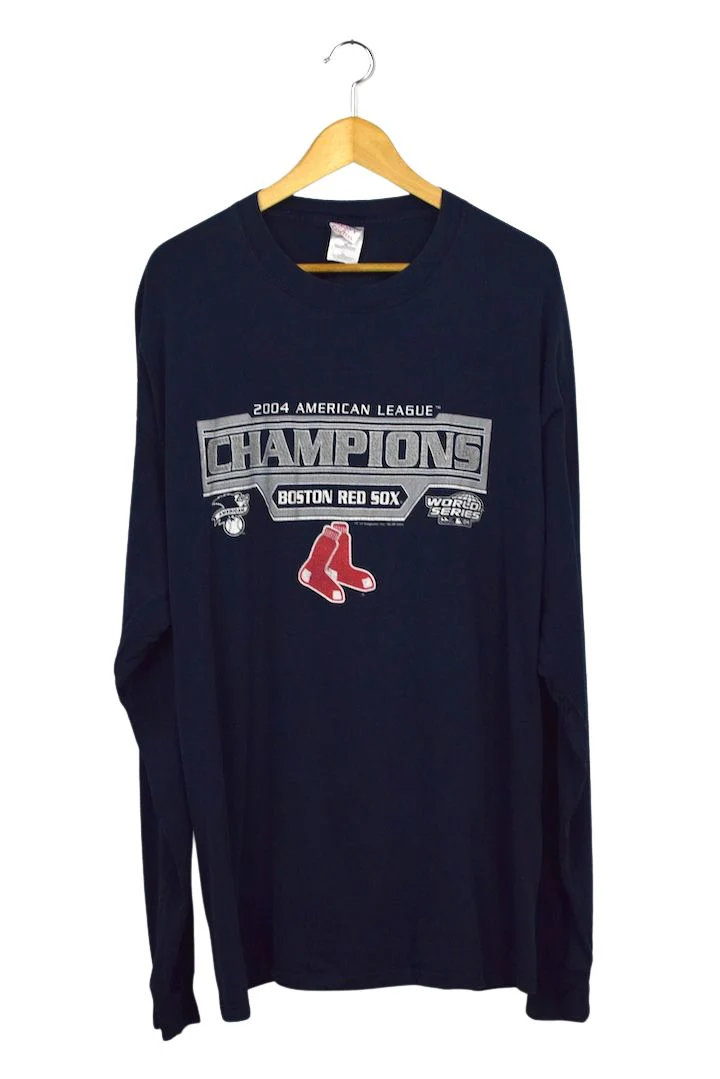 2004 Boston Red Sox Champions MLB Long sleeve T-shirt