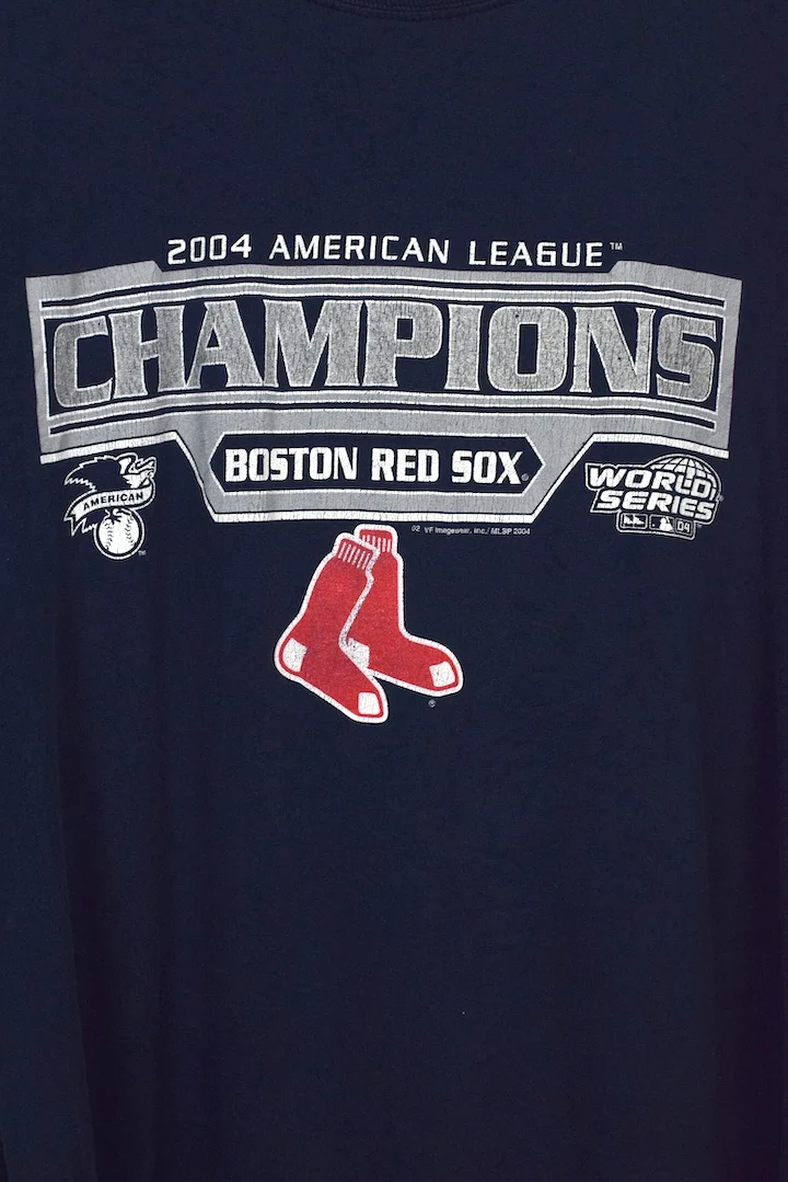 2004 Boston Red Sox Champions MLB Long sleeve T-shirt - Image 2