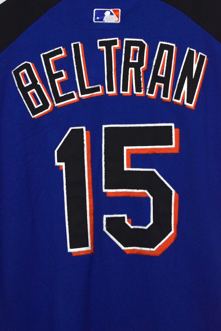 00s/10s Carlos Beltran New York Mets MLB Jersey - Image 5