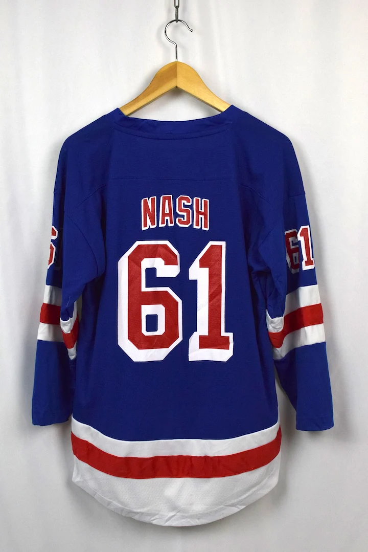 00s/10s Rick Nash New York Rangers NHL Jersey - Image 3
