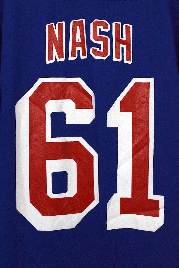 00s/10s Rick Nash New York Rangers NHL Jersey - Image 4