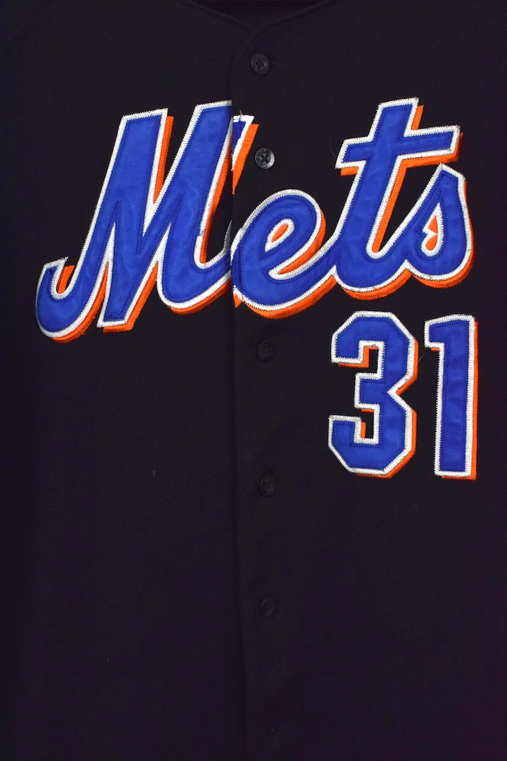 90s/00s Mike Piazza New York Mets MLB Jersey - Image 2