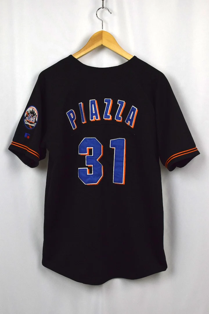 90s/00s Mike Piazza New York Mets MLB Jersey - Image 3
