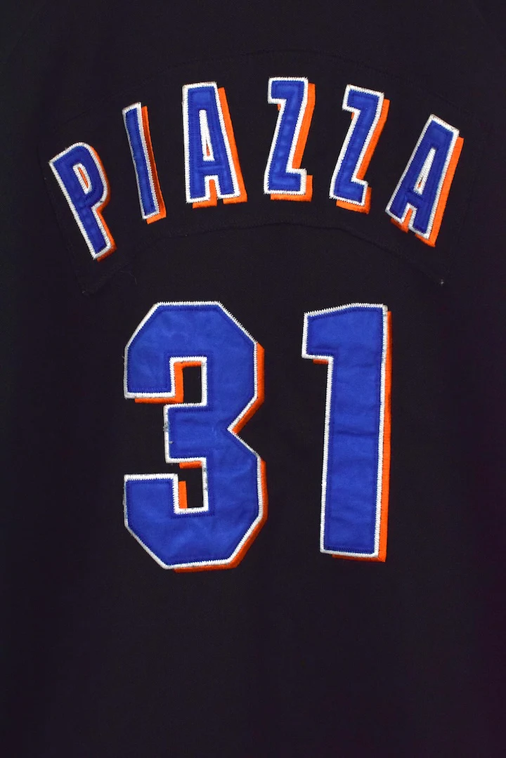90s/00s Mike Piazza New York Mets MLB Jersey - Image 4