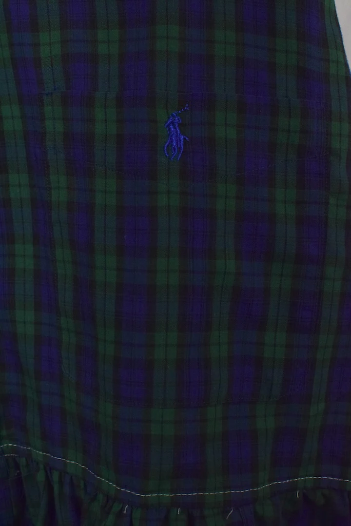 Reworked Cropped Ralph Lauren Brand Top - Image 2