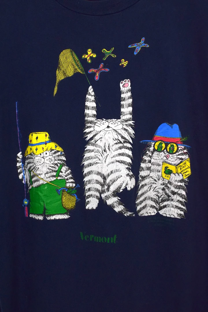 1993 Vermont Cats T-shirt - Image 2
