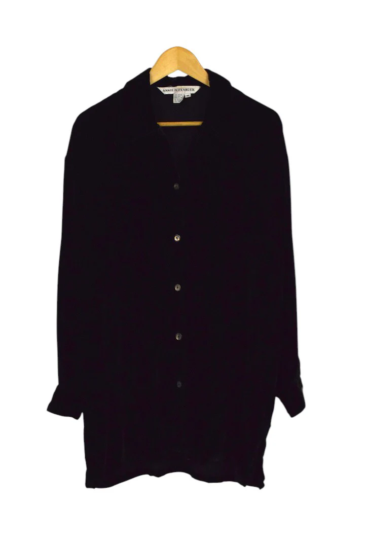 Black Velvet Top