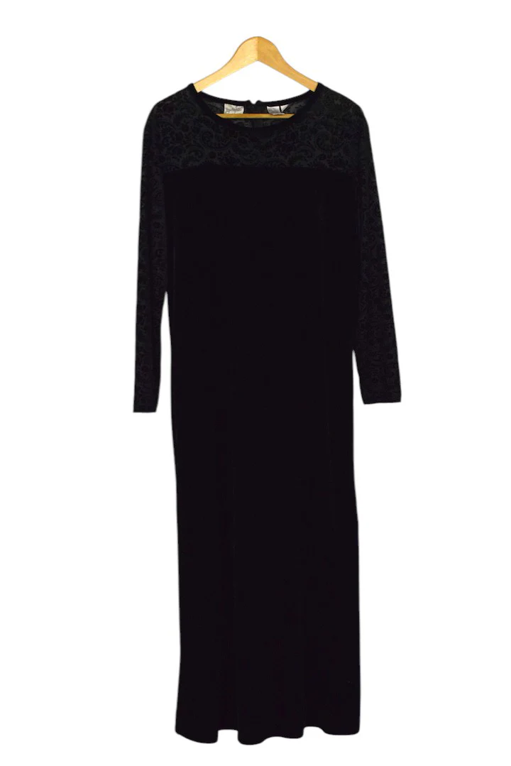 Black Velvet Dress