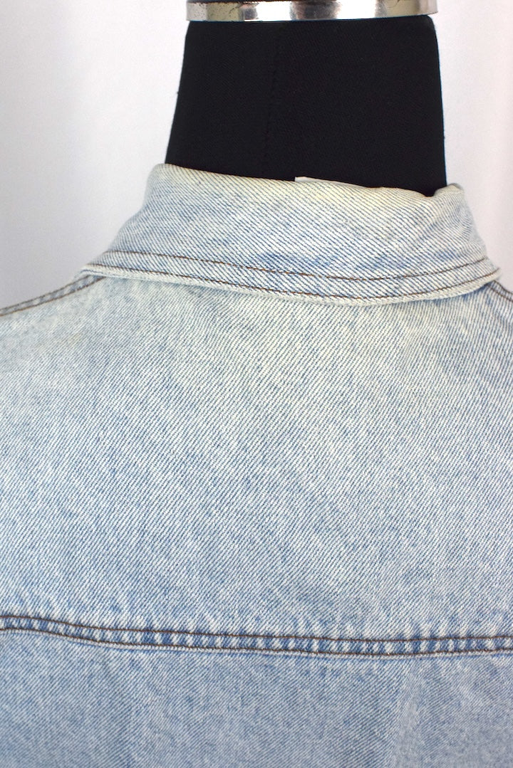 90s Mickey Mouse Denim Jacket - Image 9