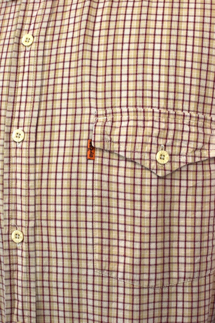 Levis Brand Checkered Shirt - Image 2