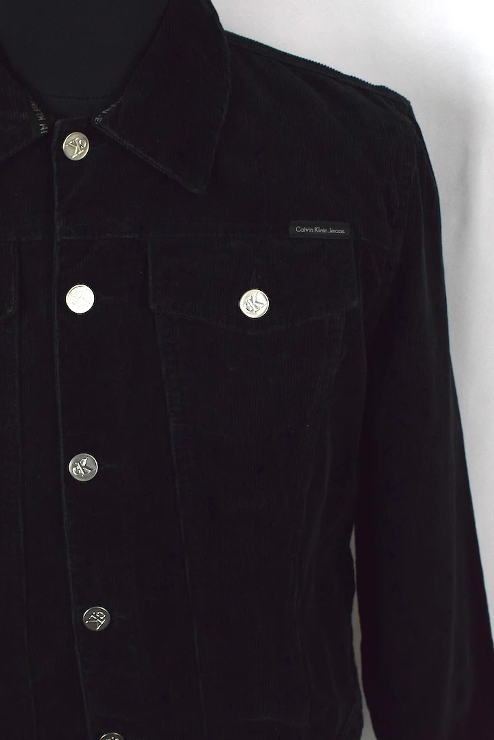 Black Calvin Klein Corduroy Jacket - Image 2