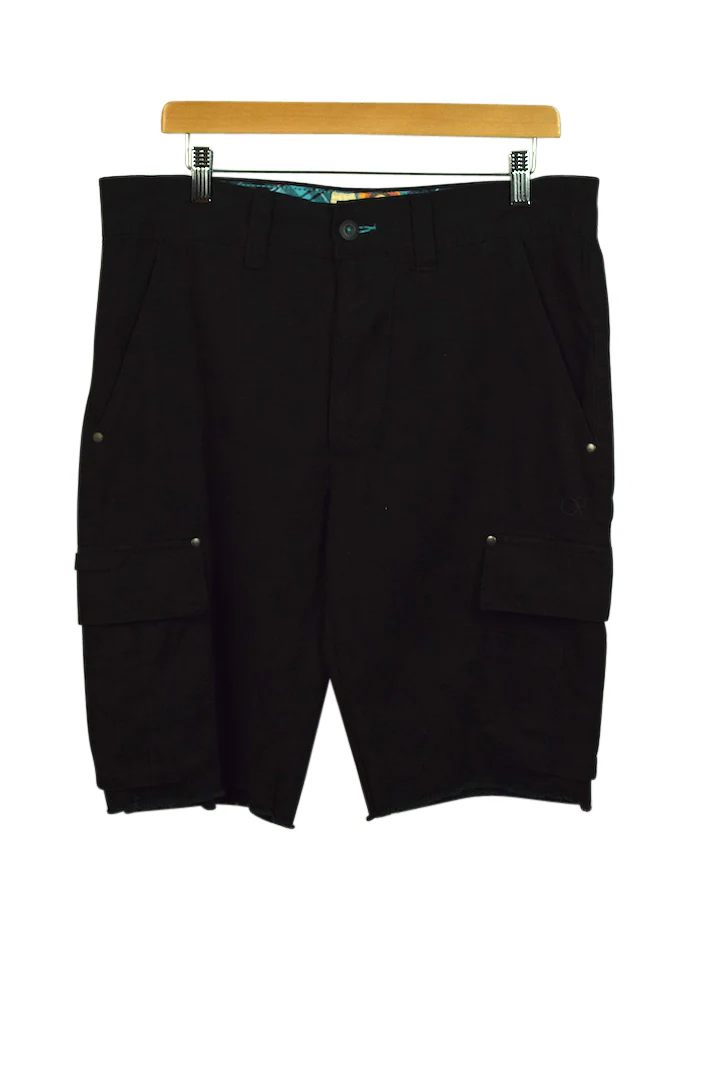 Black Cargo Shorts
