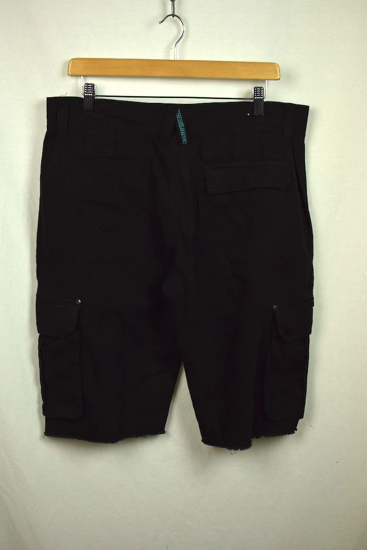 Black Cargo Shorts - Image 4