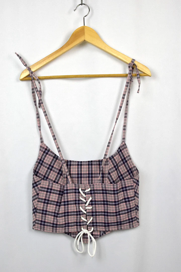 Reworked Ralph Lauren Brand Corset Top - Image 3