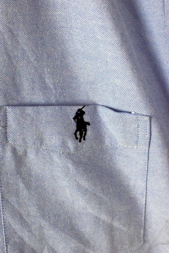 Reworked Ralph Lauren Brand Crop Top - Image 3