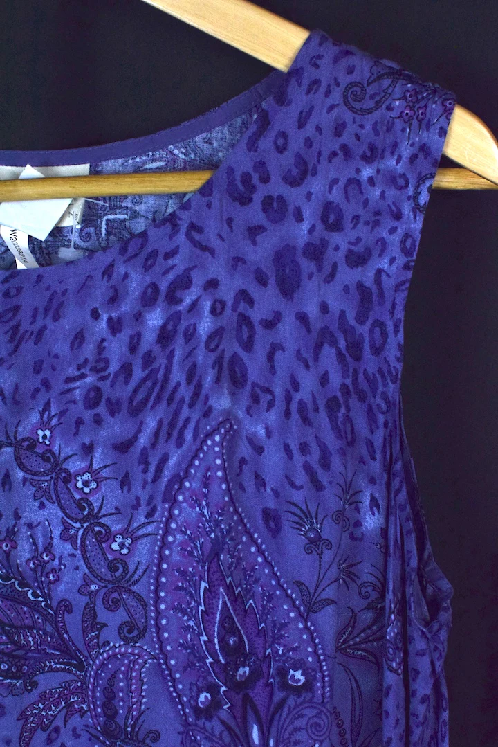 Paisley Print Dress - Image 2