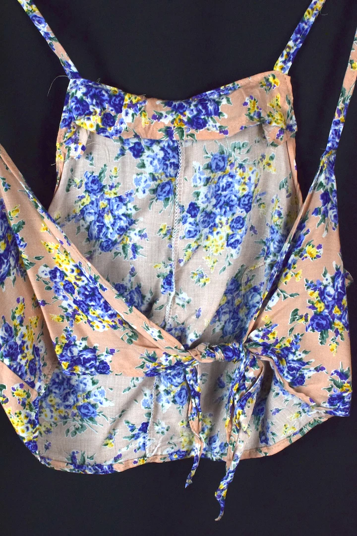 Reworked Pink Tie-Up Top - Image 3