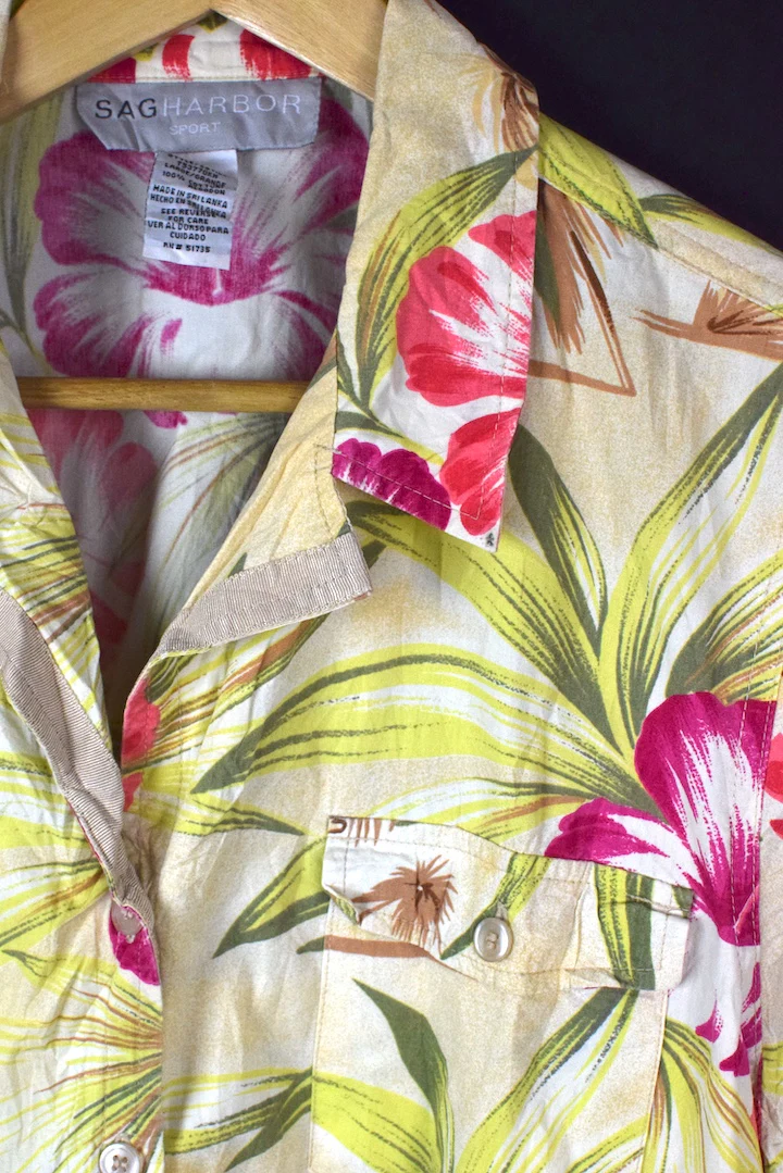 Floral Giraffe Print Top - Image 2