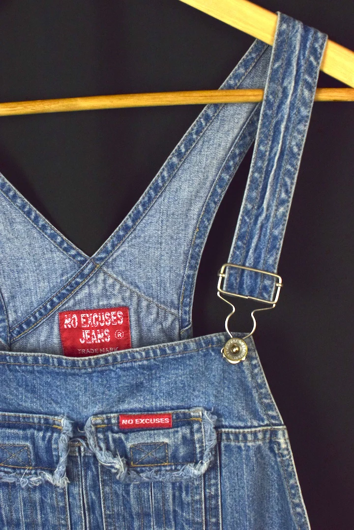 No Excuses Jeans Brand Denim Overalls - Image 2
