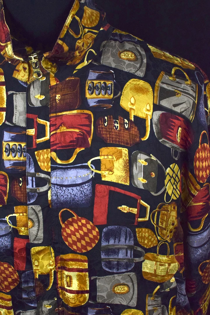 Bag Print Spray Jacket - Image 2