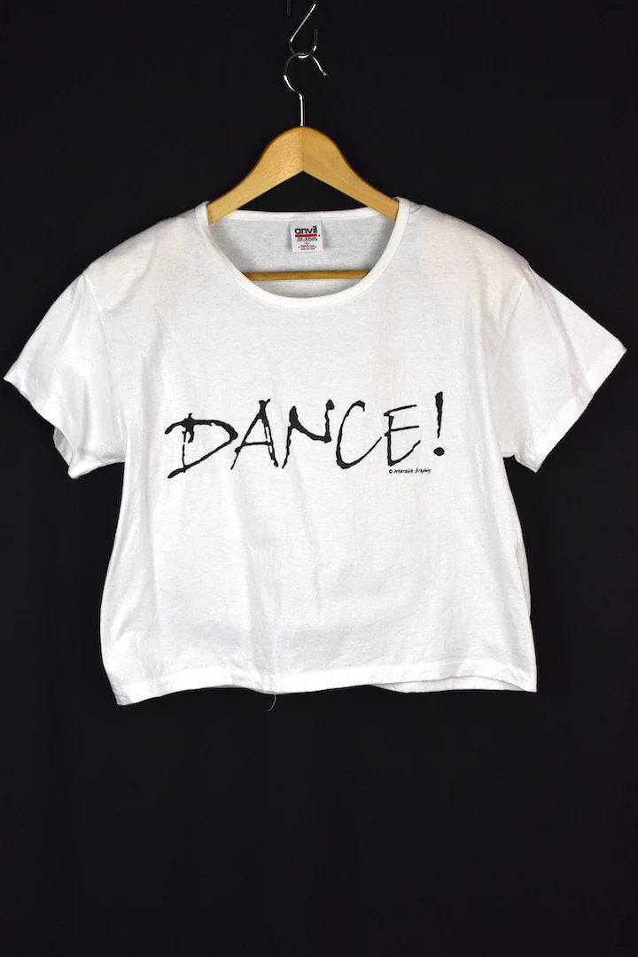 80s/90s Cropped Dance T-shirt