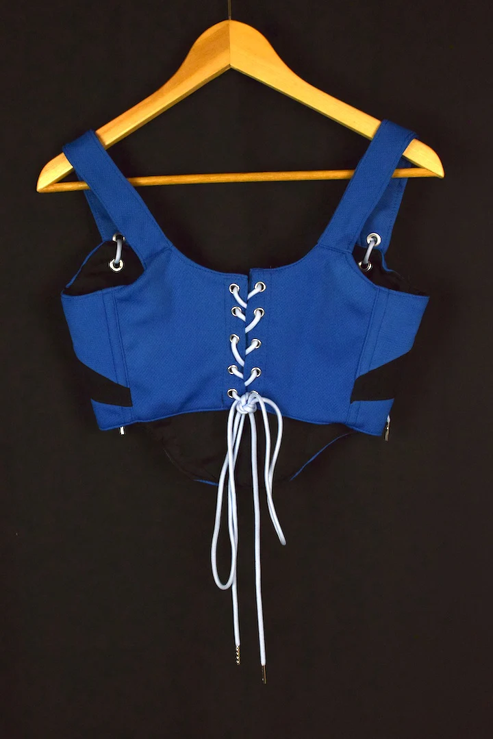 Reworked Nike Brand Corset Top - Image 4