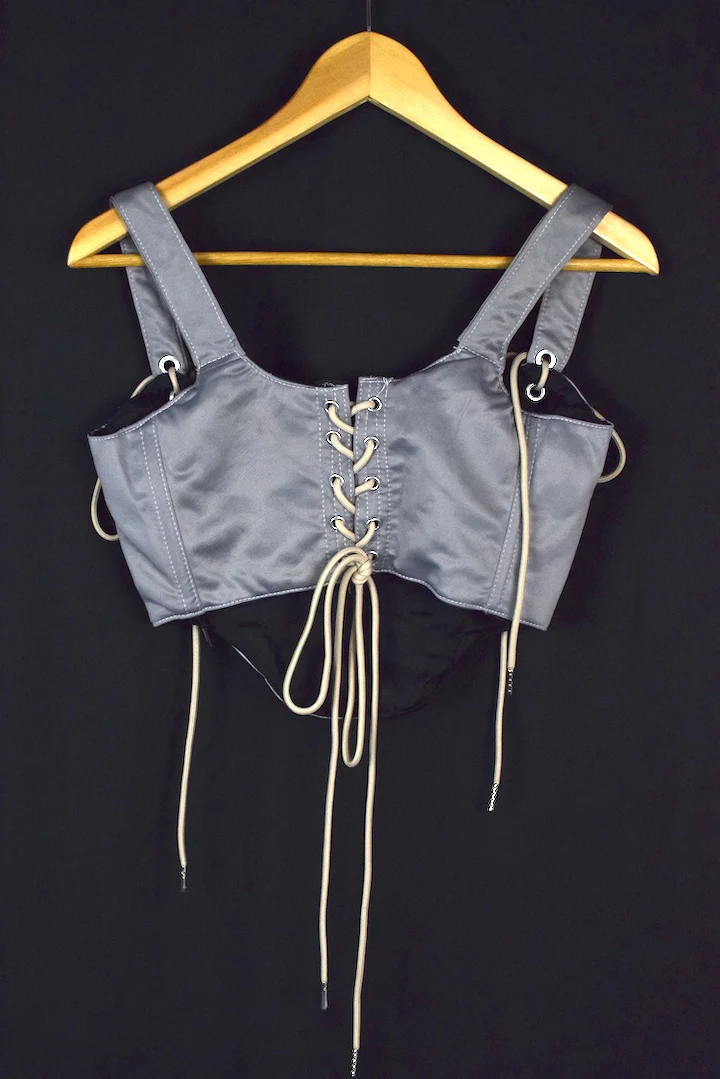 Reworked Nike Brand Corset Top - Image 4