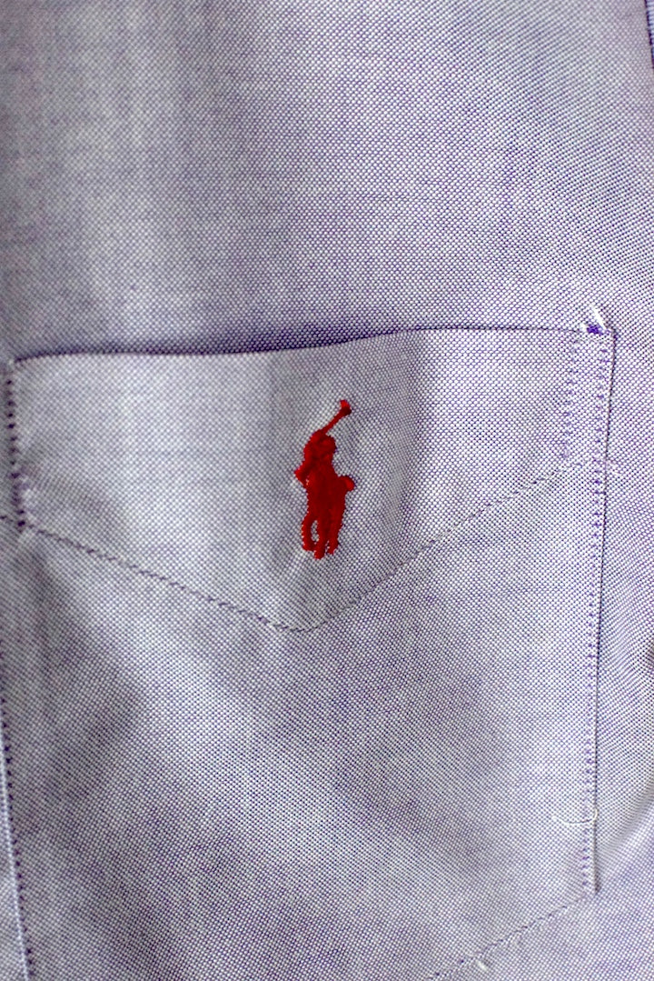 Reworked Ralph Lauren Brand Crop Top - Image 3
