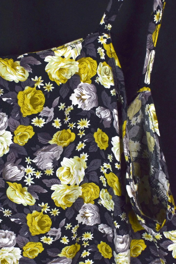 Reworked Floral Print Tie-Up Top - Image 2